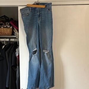 Hollinger Classic Blue Distressed Women/Jr Jeans- 15R/32W